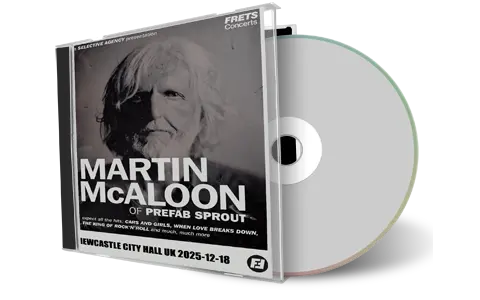 Front cover artwork of Martin Mcaloon 2025-12-18 CD Newcastle Audience