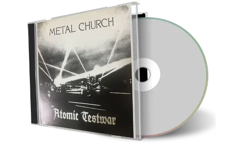 Front cover artwork of Metal Church Compilation CD Atomic Testwar Audience