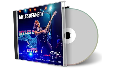 Front cover artwork of Myles Kennedy 2025-11-20 CD Columbus Audience