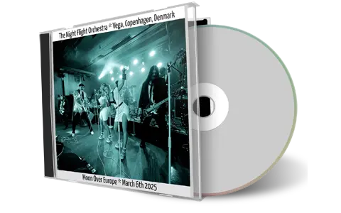 Front cover artwork of Night Flight Orchestra 2025-03-06 CD Copenhagen Audience