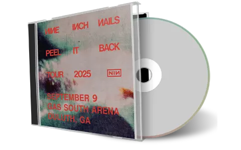 Front cover artwork of Nine Inch Nails 2025-09-09 CD Duluth Audience