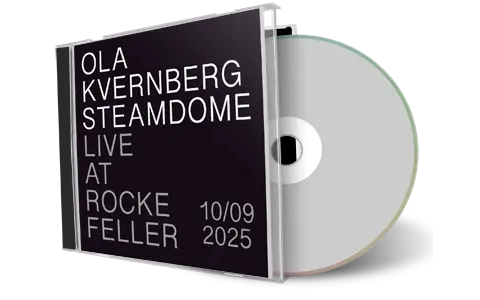Front cover artwork of Ola Kvernberg Steamdome 2025-09-10 CD Oslo Audience