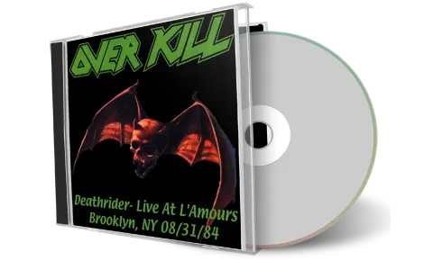 Front cover artwork of Overkill 1984-08-31 CD New York City Audience