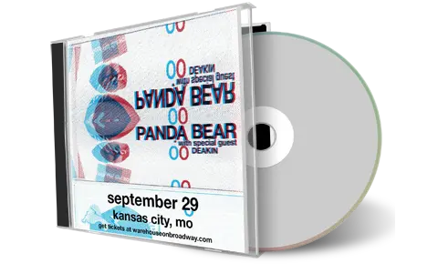 Front cover artwork of Panda Bear 2025-09-29 CD Kansas City Audience