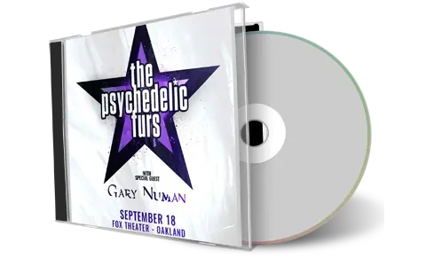 Front cover artwork of Psychedelic Furs 2025-09-18 CD Oakland Audience