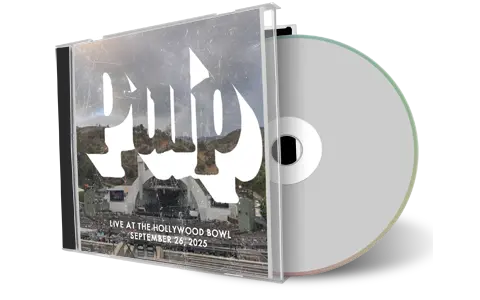 Front cover artwork of Pulp 2025-09-26 CD Los Angeles Audience