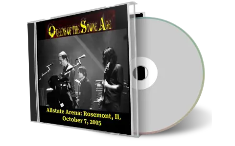 Front cover artwork of Queens Of The Stone Age 2005-10-07 CD Rosemont Audience