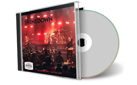 Front cover artwork of Shinedown 2025-07-23 CD Columbus Audience