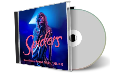 Front cover artwork of Spiders 2025-10-03 CD Karlstad Audience