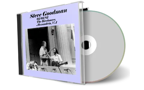 Front cover artwork of Steve Goodman 1982-02-02 CD Alexandria Soundboard