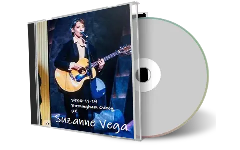 Front cover artwork of Suzanne Vega 1986-11-19 CD Birmingham Audience