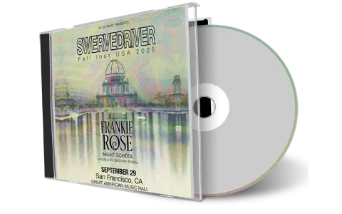 Front cover artwork of Swervedriver 2025-09-29 CD San Francisco Audience
