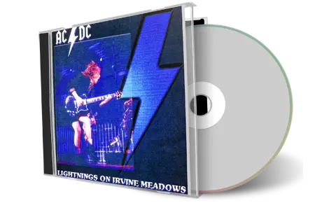 Front cover artwork of Acdc Compilation CD Lightnings Over Irvine Meadows Soundboard
