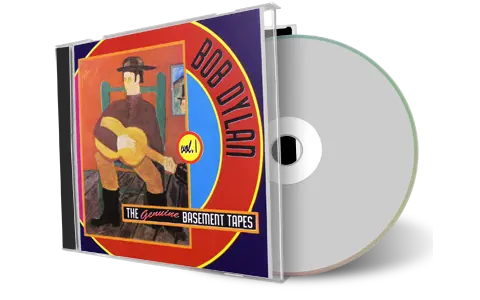 Front cover artwork of Bob Dylan Compilation CD Genuine Basement Tapes Soundboard
