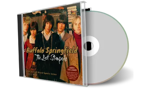 Front cover artwork of Buffalo Springfield Compilation CD The Last Stampede Soundboard