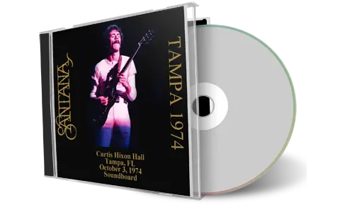 Front cover artwork of Carlos Santana 1974-10-03 CD Tampa Soundboard