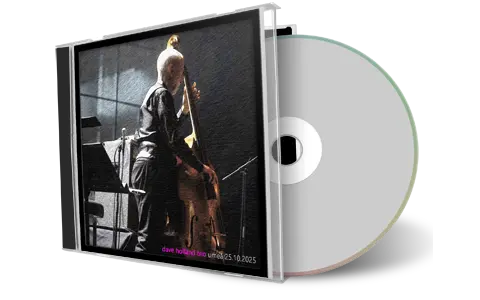 Front cover artwork of Dave Holland Trio 2025-10-25 CD Umea Soundboard