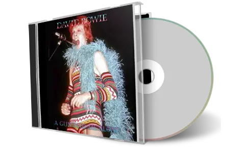 Front cover artwork of David Bowie Compilation CD A Gun And Me Alone Audience