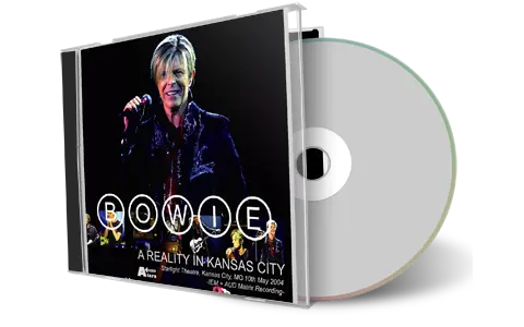 Front cover artwork of David Bowie Compilation CD A Reality In Kansas City Soundboard