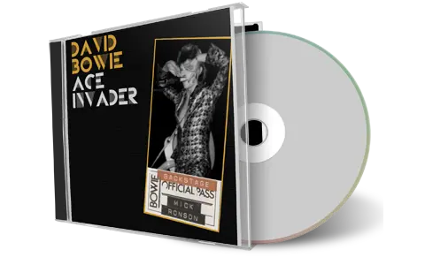 Front cover artwork of David Bowie Compilation CD Ace Invader Audience