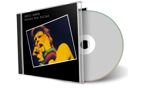 Front cover artwork of David Bowie Compilation CD Horned And Tailed Audience