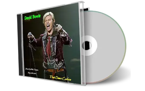Front cover artwork of David Bowie Compilation CD That Damn Curfew Soundboard
