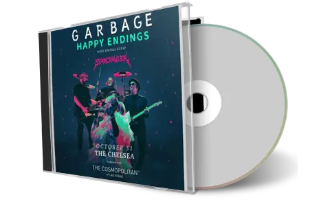 Front cover artwork of Garbage 2025-10-31 CD Las Vegas Audience