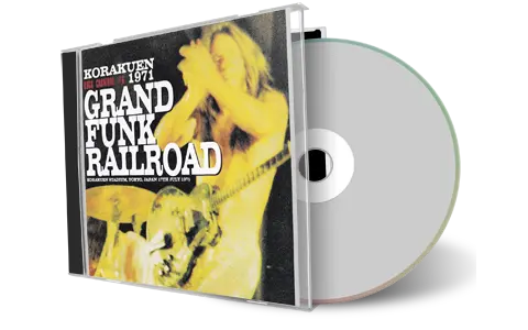 Front cover artwork of Granf Funk Railroad 1971-07-17 CD Tokyo Audience