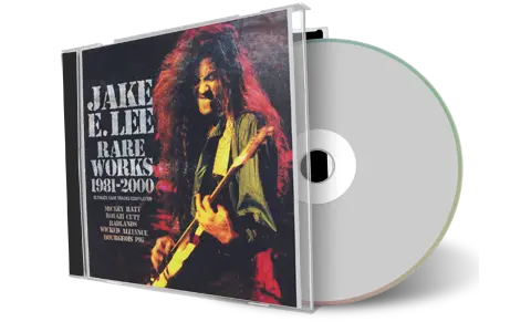 Front cover artwork of Jake E Lee Compilation CD Rare Works 1981 2000 Soundboard