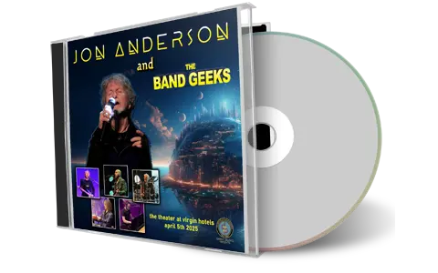 Front cover artwork of Jon Anderson 2025-04-05 CD Las Vegas Audience