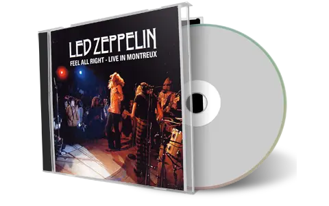 Front cover artwork of Led Zeppelin 1970-03-07 CD Montreux Audience