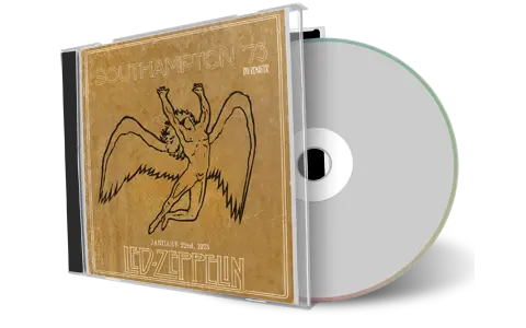 Front cover artwork of Led Zeppelin Compilation CD Southampton 73 Soundboard