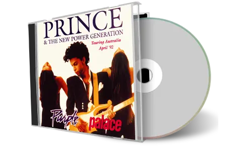 Front cover artwork of Prince 1992-04-22 CD Melbourne Audience