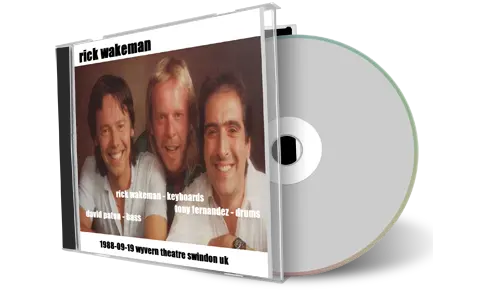 Front cover artwork of Rick Wakeman 1988-09-19 CD Swindon Audience