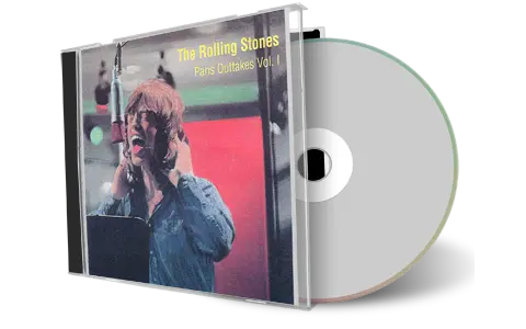Front cover artwork of Rolling Stones Compilation CD Paris Outtakes Vol 1 Soundboard