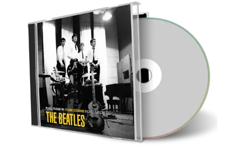 Front cover artwork of The Beatles Compilation CD Please Please Me Studio Sessions Soundboard