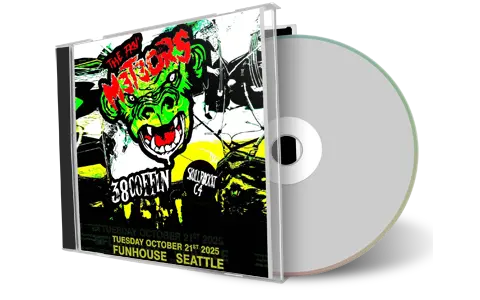 Front cover artwork of The Meteors 2025-10-21 CD Seattle Audience