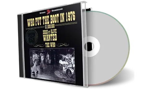 Front cover artwork of The Who Compilation CD Who Put The Boot In Soundboard