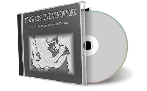 Front cover artwork of Tom Waits 1979-05-11 CD New York Soundboard