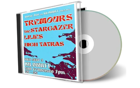 Front cover artwork of Tremours 2025-09-03 CD San Francisco Audience