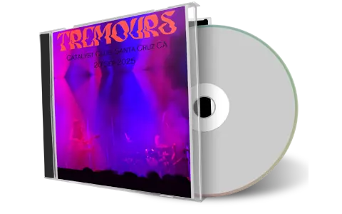 Front cover artwork of Tremours 2025-09-20 CD Santa Cruz Audience