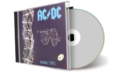 Front cover artwork of Acdc Compilation CD London 1991 Vol 1 Audience