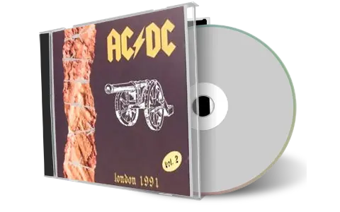 Front cover artwork of Acdc Compilation CD London 1991 Vol 2 Audience
