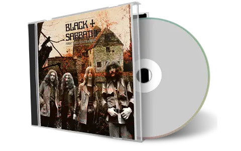 Front cover artwork of Black Sabbath Compilation CD First Tour Audience
