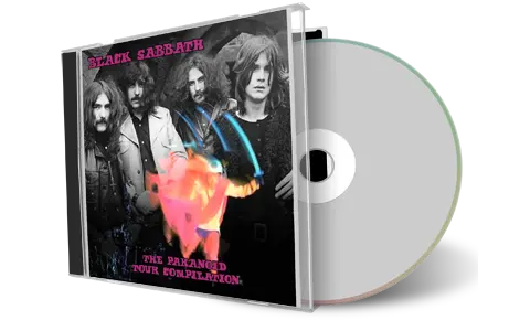 Front cover artwork of Black Sabbath Compilation CD The Paranoid Tour Audience