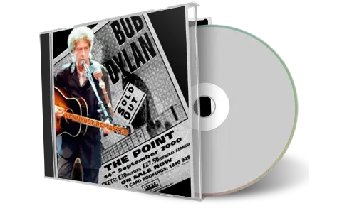 Front cover artwork of Bob Dylan 2000-09-14 CD Dublin Audience