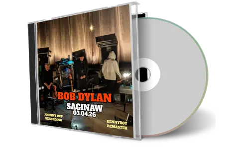 Front cover artwork of Bob Dylan 2026-04-03 CD Saginaw Audience