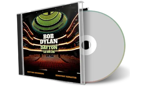 Front cover artwork of Bob Dylan 2026-04-12 CD Dayton Audience