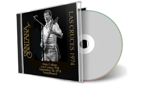 Front cover artwork of Carlos Santana 1974-09-24 CD Las Cruces Soundboard