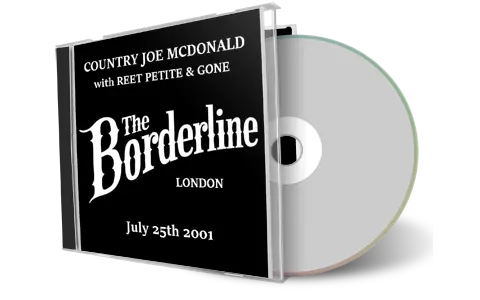 Front cover artwork of Country Joe 2001-07-25 CD London Soundboard
